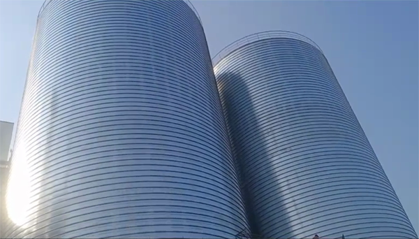 左权2座混凝土高架卷板仓